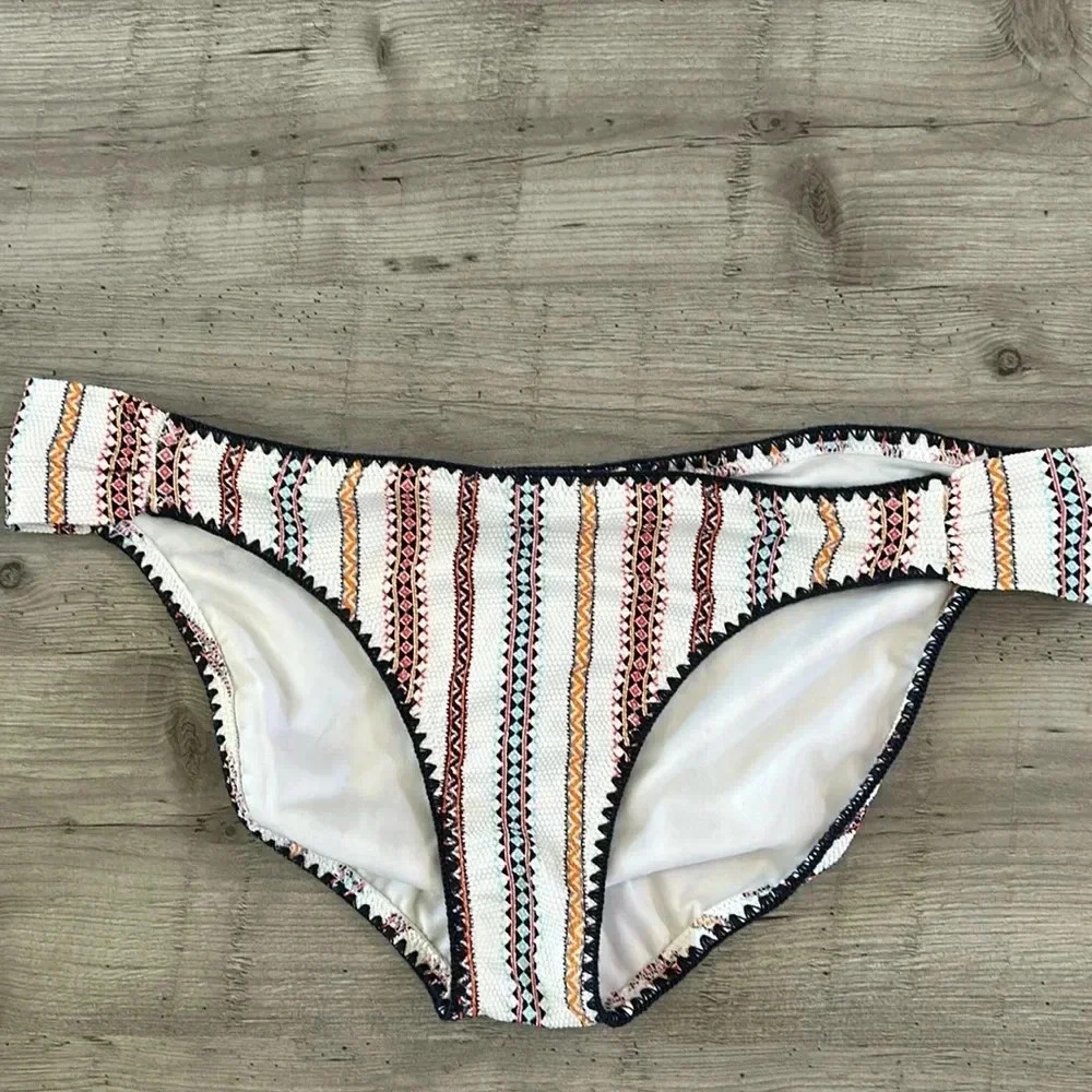 Jessica Simpson Shirred Bikini Bottom